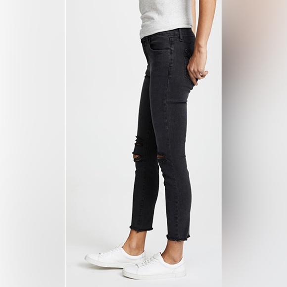J Brand Photo Ready Cropped Mid Rise Skinny Jeans - Picture 6 of 15